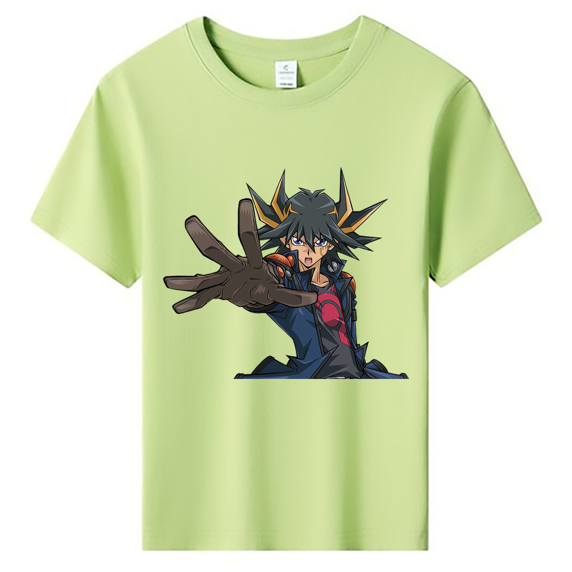 （画像用） 遊☆戯☆王 Yu-Gi-Oh! 綿100％キッズTシャツ（フロントプリント）